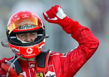 El piloto alemán Michael Schumacher ha ganado en este circuito cuatro veces en los años 1994, 1998, 2001 y 2004. En su primera conquista, el Káiser formaba parte del equipo Benetton Formula Ltd, una escudería británica que posteriormente fue italiana que estuvo dirigida por Flavio Briatore. Las tres siguientes victorias en este circuito las consiguió con Ferrari. Ha sido siete veces campeón del mundo, dos veces con la escudería Benetton (1994 y 1995) y cinco con Ferrari entre 2000 y 2004. En este último año, Schumacher se hizo con su quinto y último Grand Chelem de su carrera, es decir, pole position, victoria, vuelta rápida y liderar en todas las vueltas de la carrera. Schumacher ostenta diversos récords, entre ellos ser el único piloto junto a Hamilton en la historia en ganar 8 veces un mismo Gran Premio.