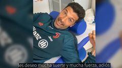 Gianluigi Buffon envia mensaje a la escuala de arqueros de Ospina