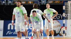 The Slovenian team said 12 of their players suffered food poisoning before their draw against Egypt that saw them knocked out of the World Championships.