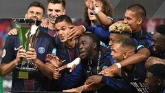 Unai Emery collects first piece of silverware with PSG