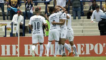 Pumas venci&oacute; a Necaxa en la jornada 2 del Apertura 2018