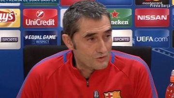 Valverde: "¿Mina? Es un buen jugador de otro club"
