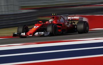 Kimi Raikkonen con  Ferrari.