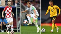 Modric, Kane y Hazard jugarán en los partidos internacionales de hoy, 12 de octubre de 2018.