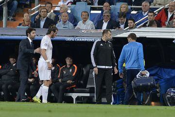 Once again, Bale picked up a calf problem during a Champions League game against Shakhtar Donetsk. He missed four games.