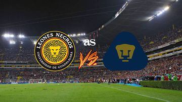 Leones Negros &ndash; Pumas en vivo: Copa MX, jornada 2