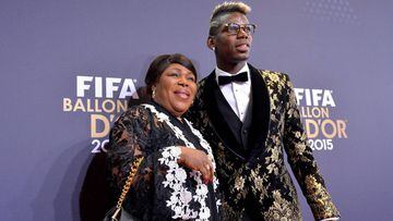 Paul Pogba took his mother to the 2015 Ballon d&#039;Or awards but she still can&#039;t choose between sons.