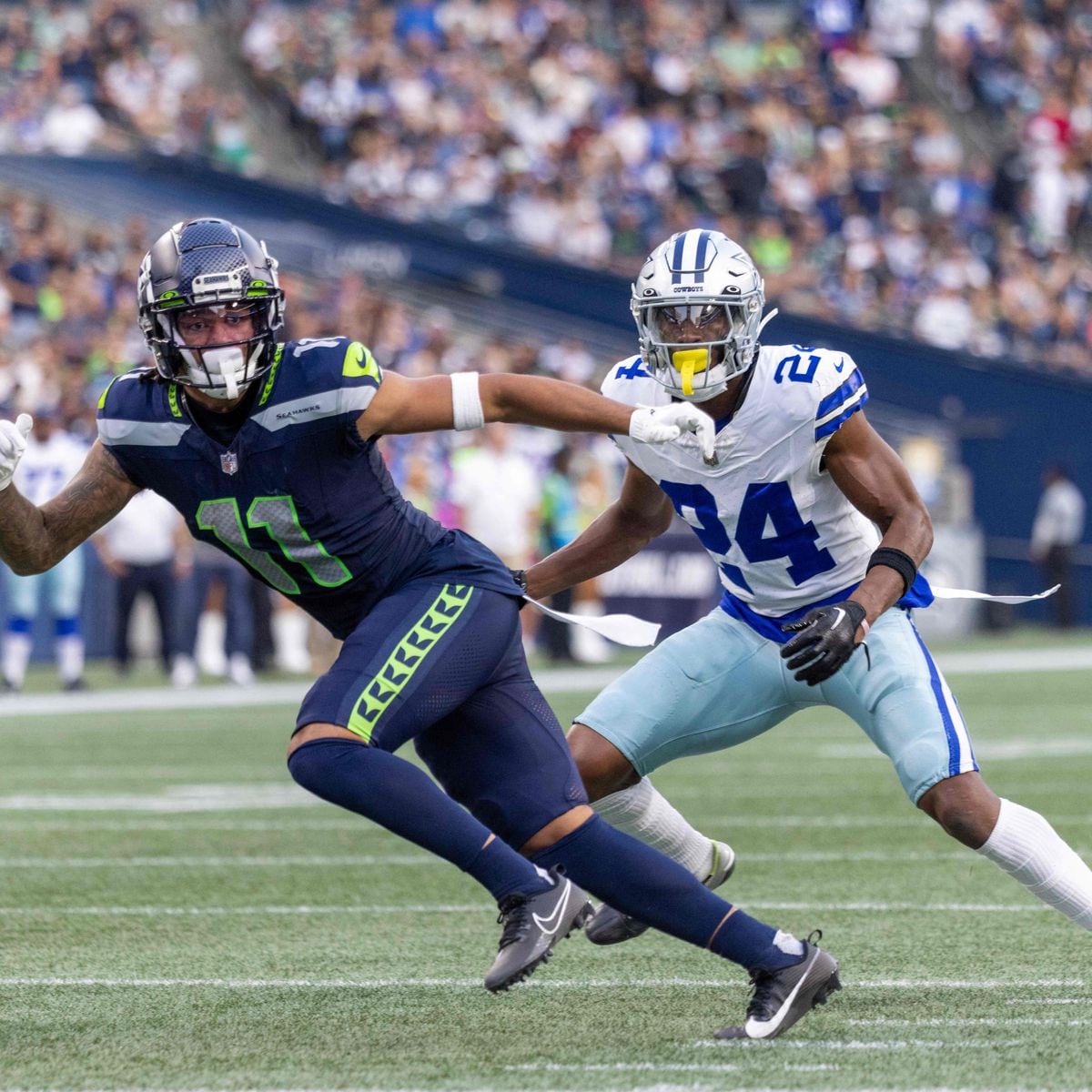 Seattle Seahawks 26 - 27 Dallas Cowboys, Dallas four interceptions