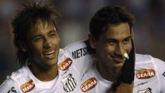Ganso y Neymar.