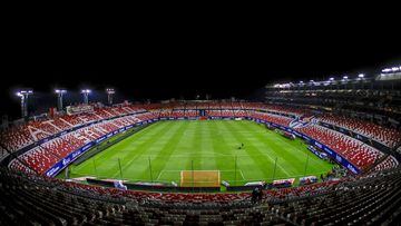 General View Stadium during the Semifinals first leg match between Atletico San Luis and Club Aguilas del America as part of Torneo Apertura 2023 Liga BBVA MX, at Alfonso Lastras Stadium, December 06, 2023, in San Luis Potosi, Mexico.