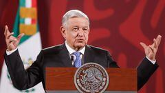 MEX482. CIUDAD DE MÉXICO (MÉXICO), 21/11/2022.- El presidente de México, Andrés Manuel López Obrador. EFE/ Isaac Esquivel