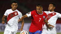 Perú - Chile: horario, TV y cómo ver online a la Roja hoy en las Eliminatorias