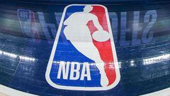 The ubiquitous NBA logo