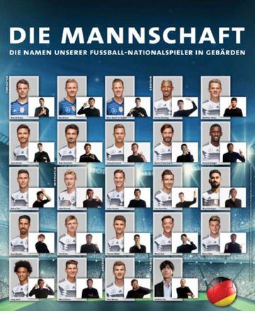 La lista de 23 de Alemania para el Mundial filtrada antes de tiempo.