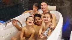 Ronaldo, Georgina enjoy day with family, while Cristiano Jr debuts on Instagram