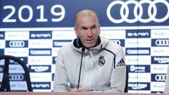 Zidane: Real Madrid out to limit media duties - for now at least