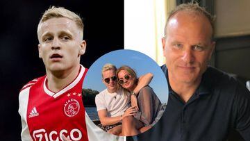 La historia de Bergkamp y Van de Beek: de apadrinarle en el Ajax a ser su suegro