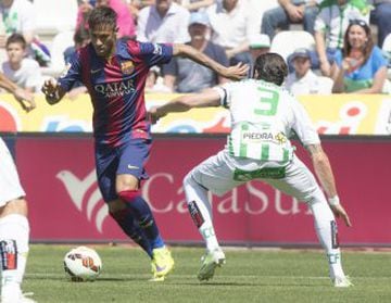 3. Neymar (Barcelona) suma 21 goles en la liga española.