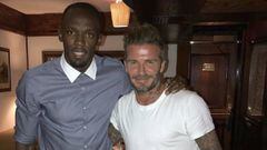 Usain Bolt y David Beckham.