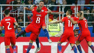 Martín Rodríguez salva a Chile, que jugará contra Portugal