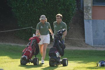 Almeida y Urquijo juegan al golf en Salamanca