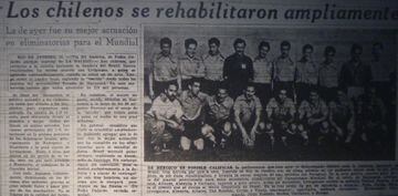 Crónica del Diario La Nación para la derrota 1-0 ante Brasil en Maracaná.