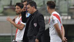 El t&eacute;cnico se mostr&oacute; muy satisfecho con el rendimiento de sus jugadores a pesar de la eliminaci&oacute;n en Copa Libertadores tras ganar a Palmeiras.