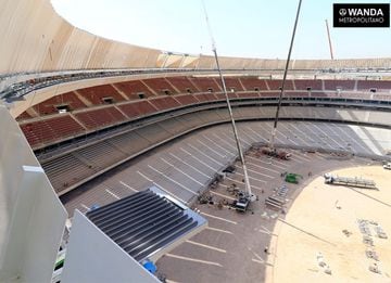 With the new season 2 months off, how is the Wanda Metropolitano developing?