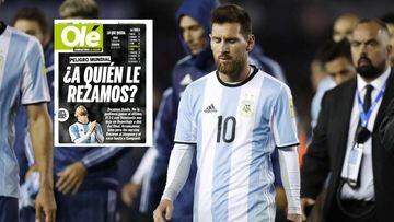Argentinean press attacks Messi once again