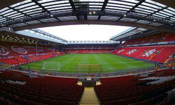 20° PUESTO | Anfield Road es el estadio de Liverpool de Inglaterra.