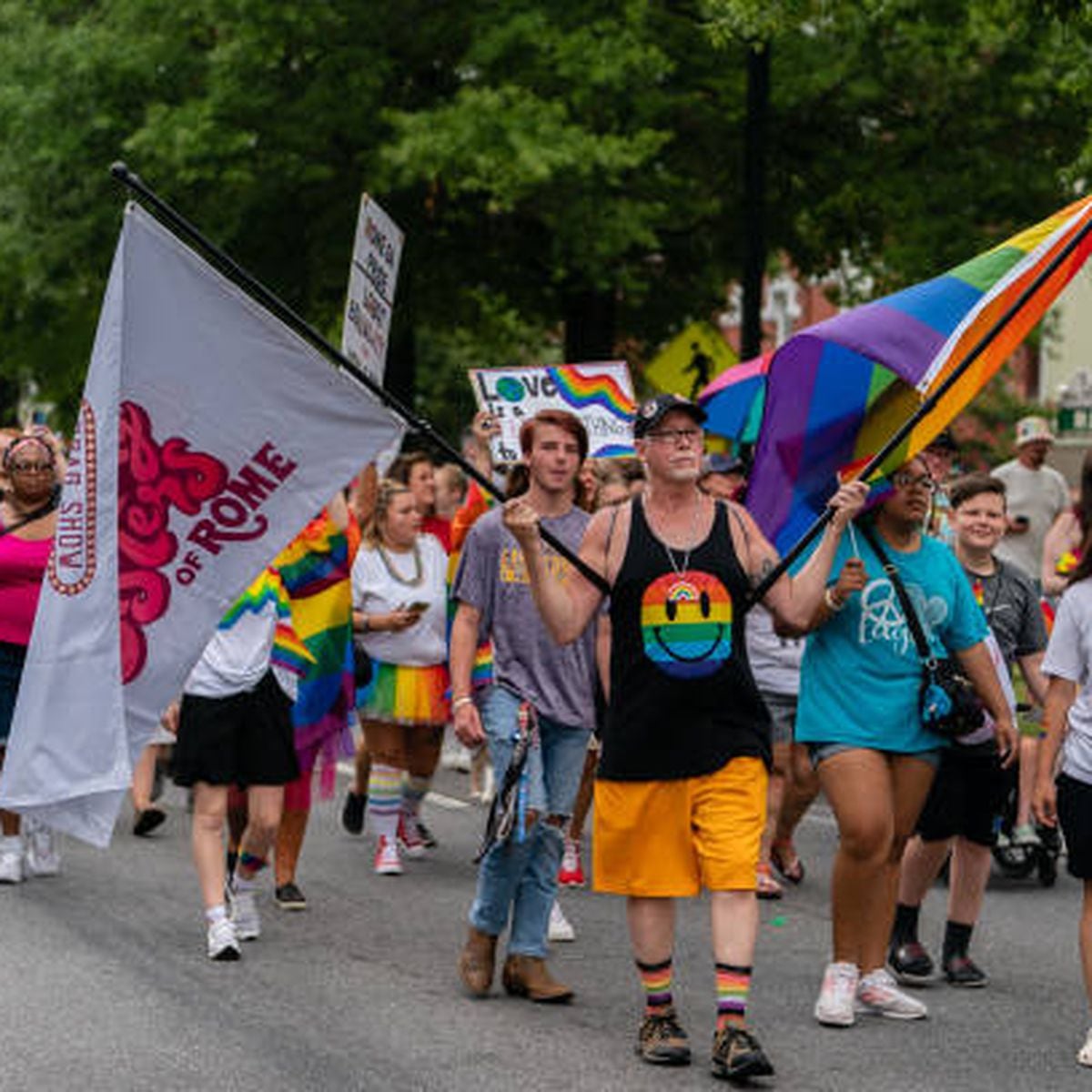 MLB takes part in Pride March for first time