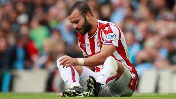 Jesé in action for Stoke.