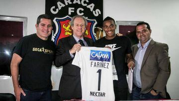 Faríñez firma su contrato con Millonarios