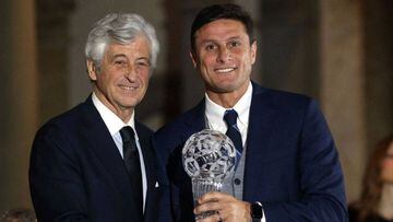 Zanetti ingresa en el Salón de la Fama del Fútbol Italiano