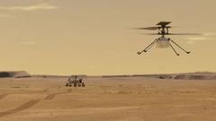 Perseverance rover spots damaged Ingenuity chopper