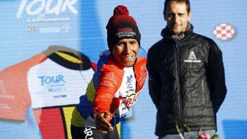 Nairo Quintana, campe&oacute;n del Tour de La Provence.