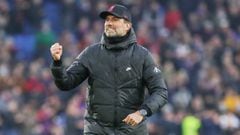 Liverpool manager Jurgen Klopp celebrates after the English championship Premier League football match between Crystal Palace and Liverpool on January 23, 2022 at Selhurst Park in London, England - Photo Phil Duncan / ProSportsImages / DPPI AFP7  23/01/