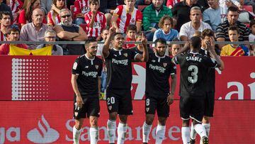 Muriel se sacude y marca su primer gol con el Sevilla