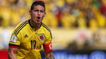 James, bajo la lupa: los detalles de sus 50 partidos con Colombia