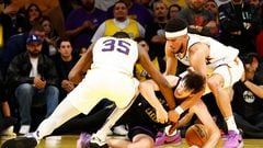 The Lakers may be on their way to the In-Season Tournament semi-finals but many are asking if that should be the case after a controversial call.