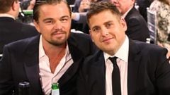 Leonardo DiCaprio y Jonah Hill.