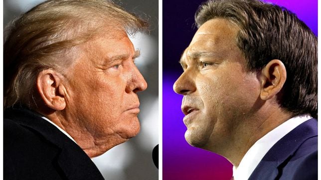 What did Donald Trump say about his new rival in the Republican party Ron DeSantis?