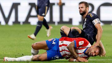 Real Madrid defender Nacho Fernández has been handed a LaLiga ban after being sent off for a horror tackle on Girona’s Portu at the weekend.