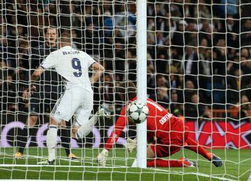 Benzema scored twice for Real before they were pegged back by Dortmund.