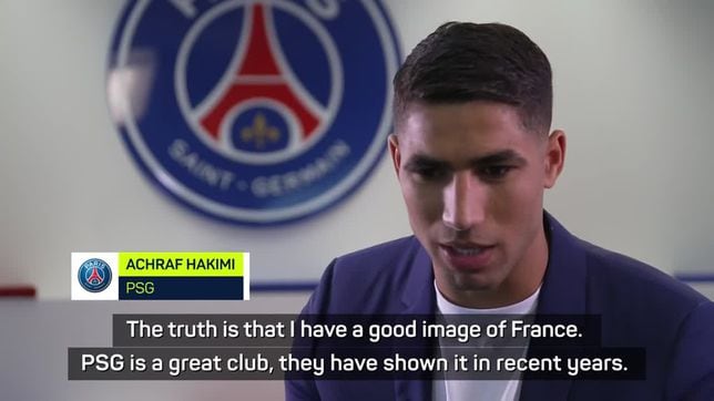 PSG sign Achraf Hakimi from Inter Milan