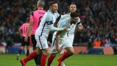 Inglaterra golea a Escocia en el derbi antes de recibir a España