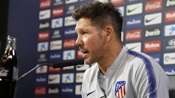 Simeone: "The Madrid derby is a game for men - it'll be tough"