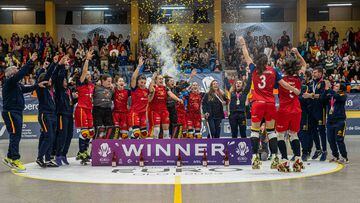 España Hockey Patines
Femenino
Campeonas Europa 
09-12-2023