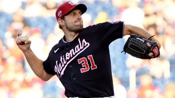 Max Scherzer made a mark in Washington before being traded to LA