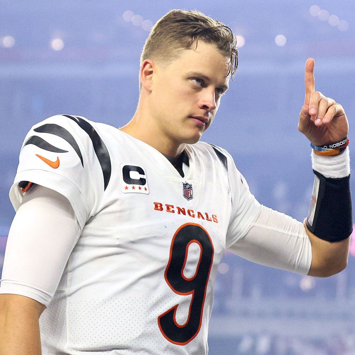 What did the Bengals' Joe Burrow say about his calf after Monday